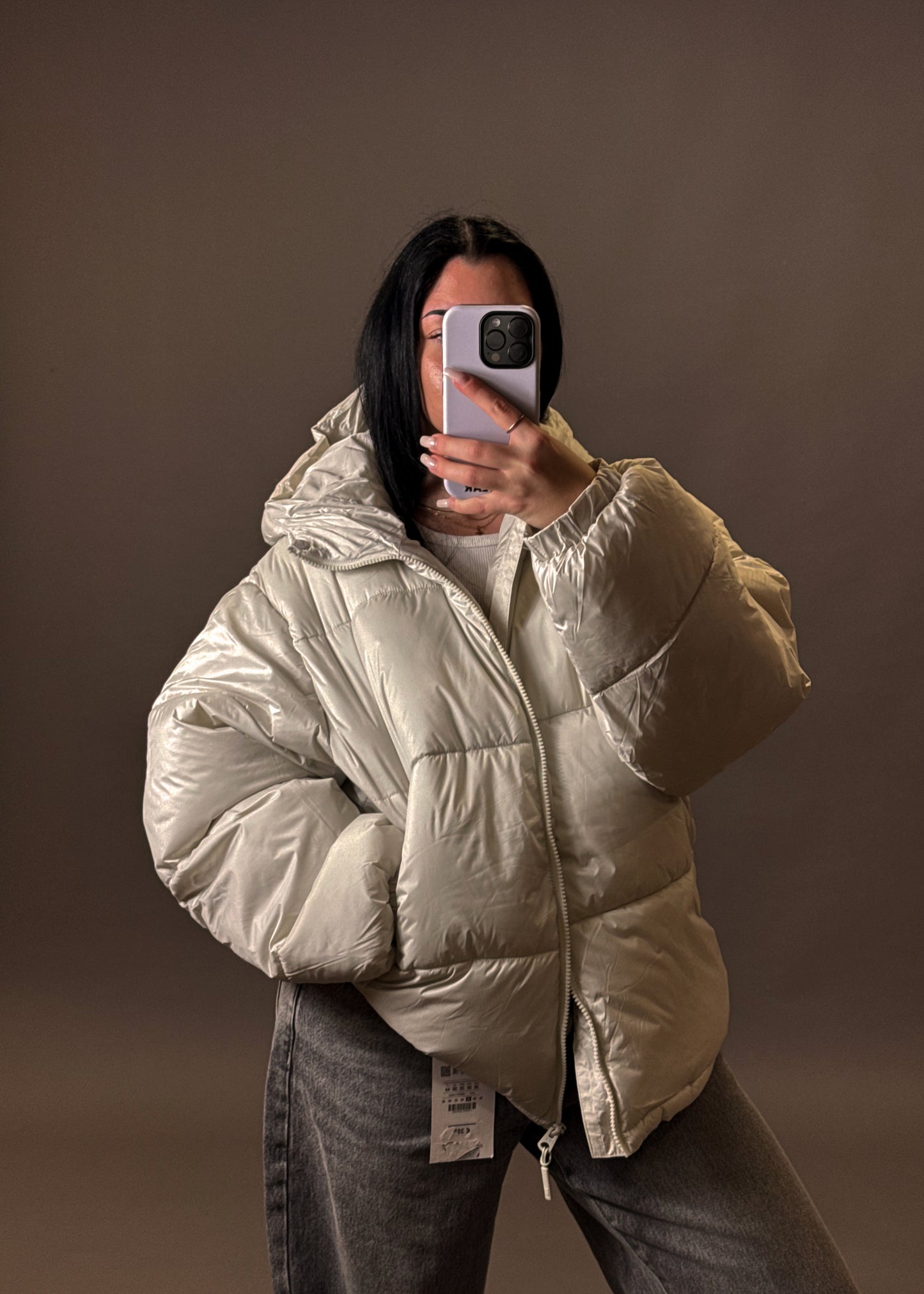 PULL&BEAR OVERSIZED PUFFER JACKET