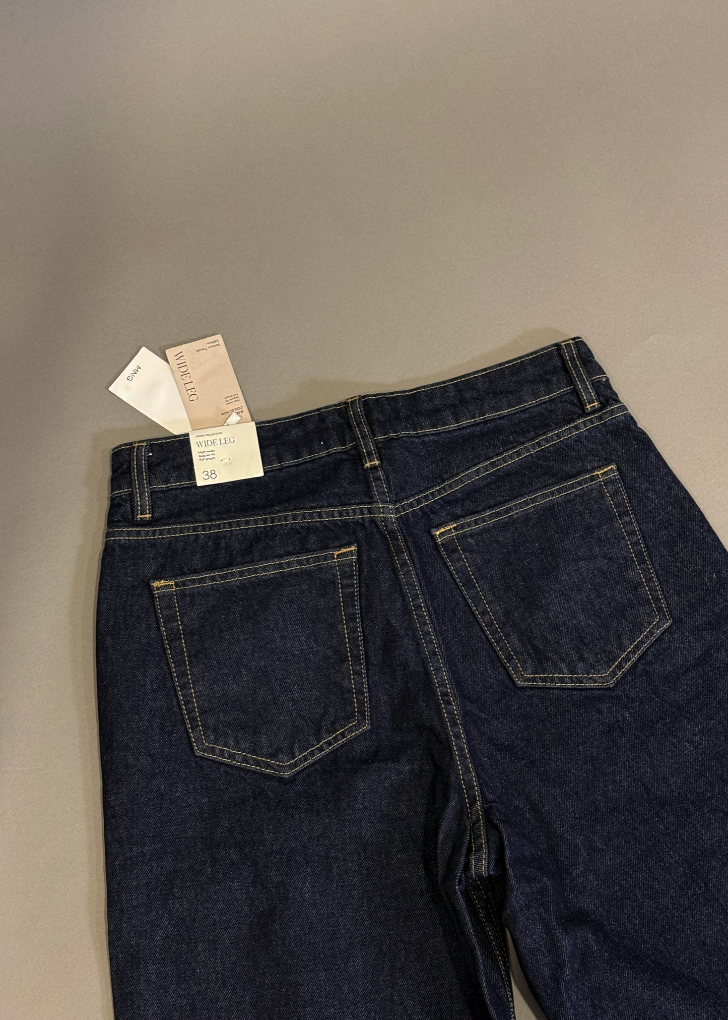 MANGO WIDE LEG JEANS