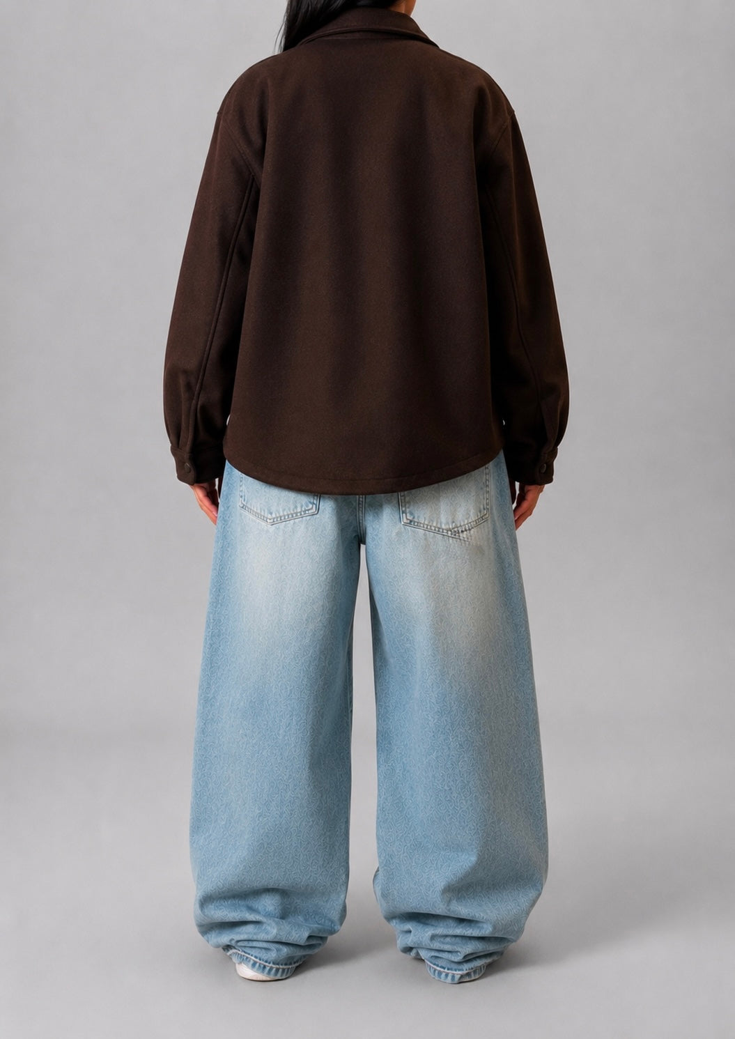 PULL&BEAR OVERSIZED SHIRT JACKET