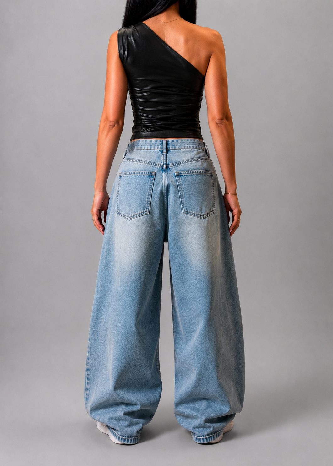 ZARA LEATHER TOP