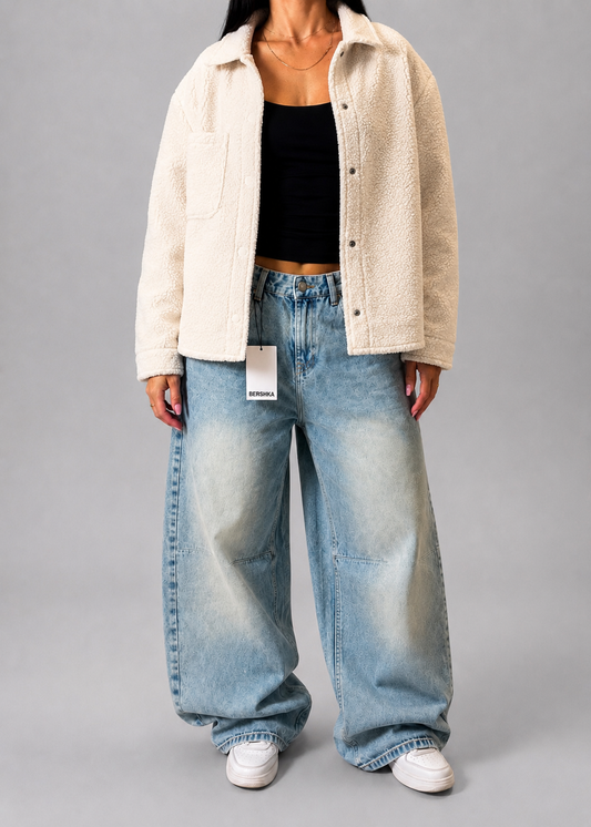 BLUSÃO DE PELO PULL&BEAR