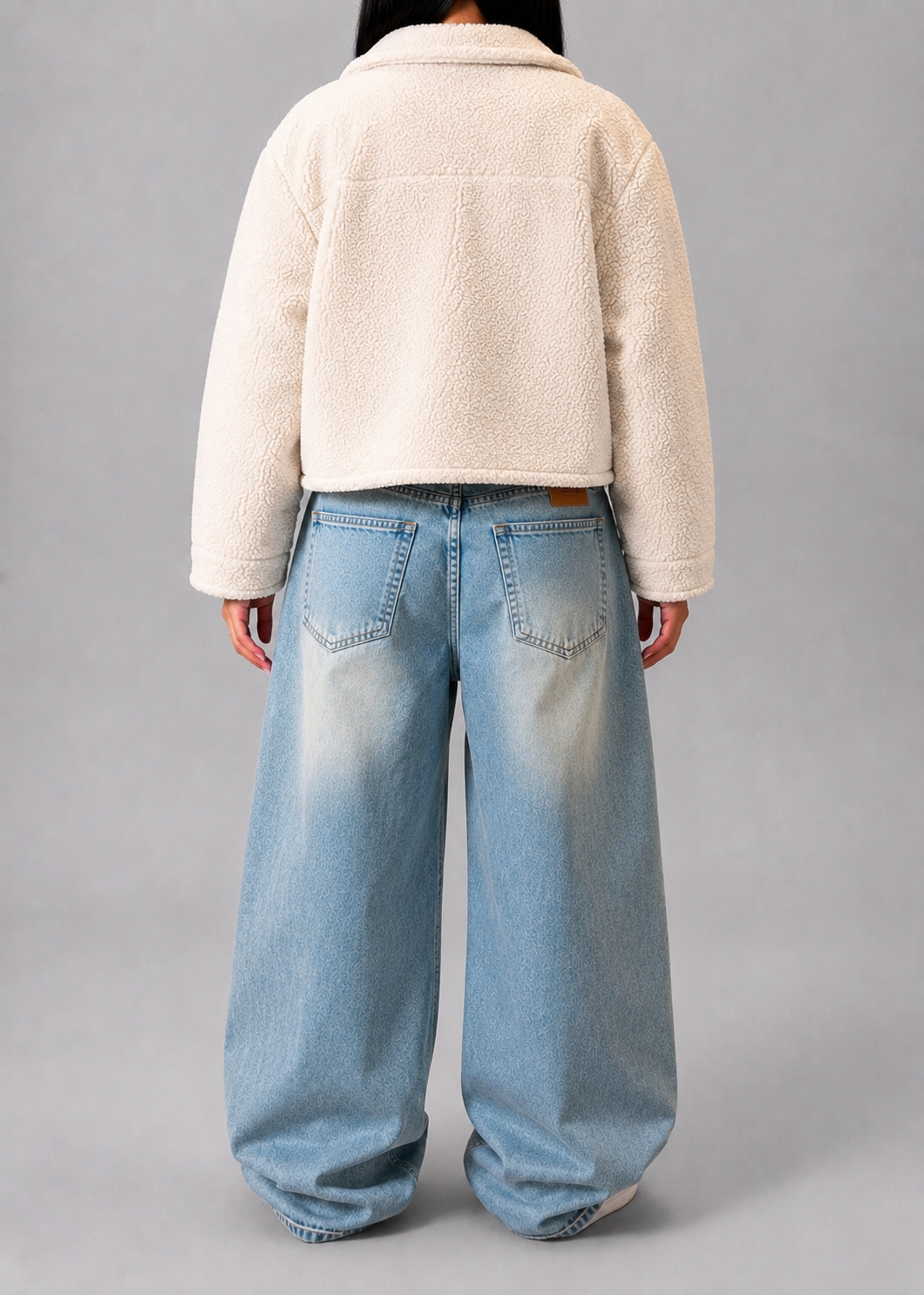 PULL&BEAR FUR JACKET