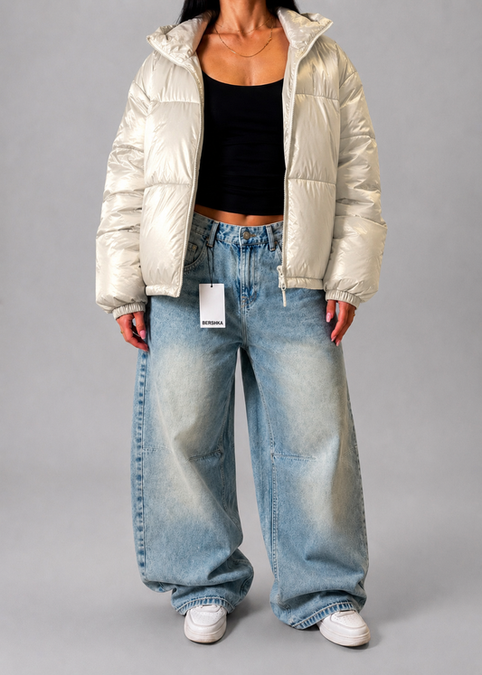 PULL&BEAR OVERSIZED PUFFER JACKET