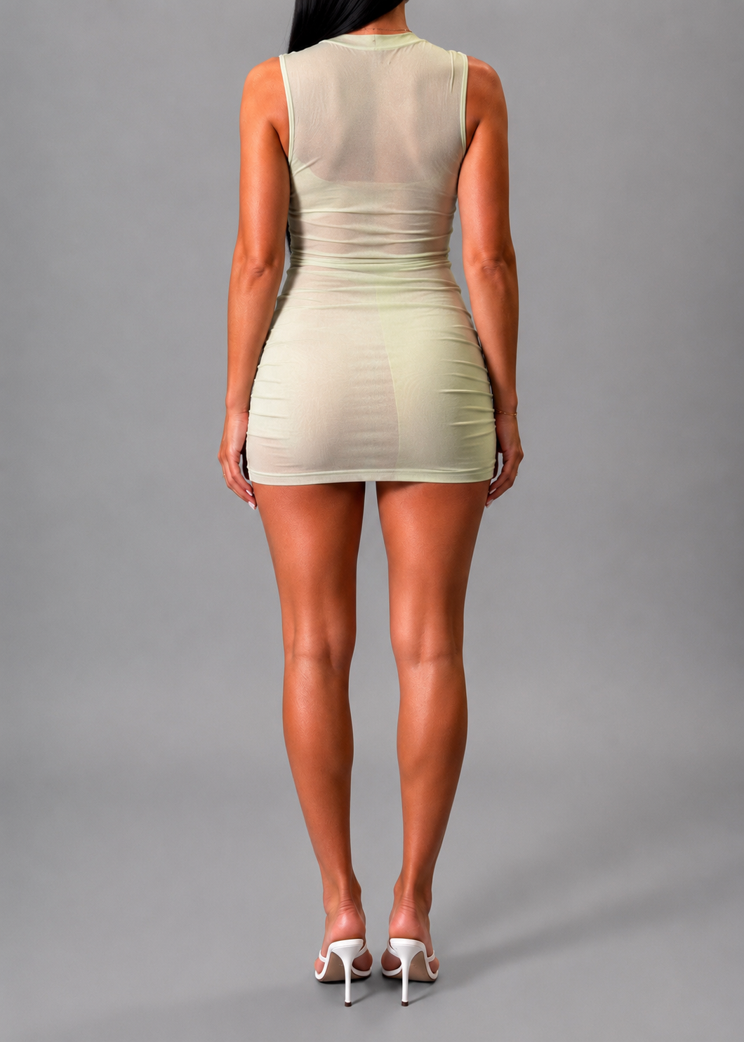 BERSHKA OMBRE MINI DRESS