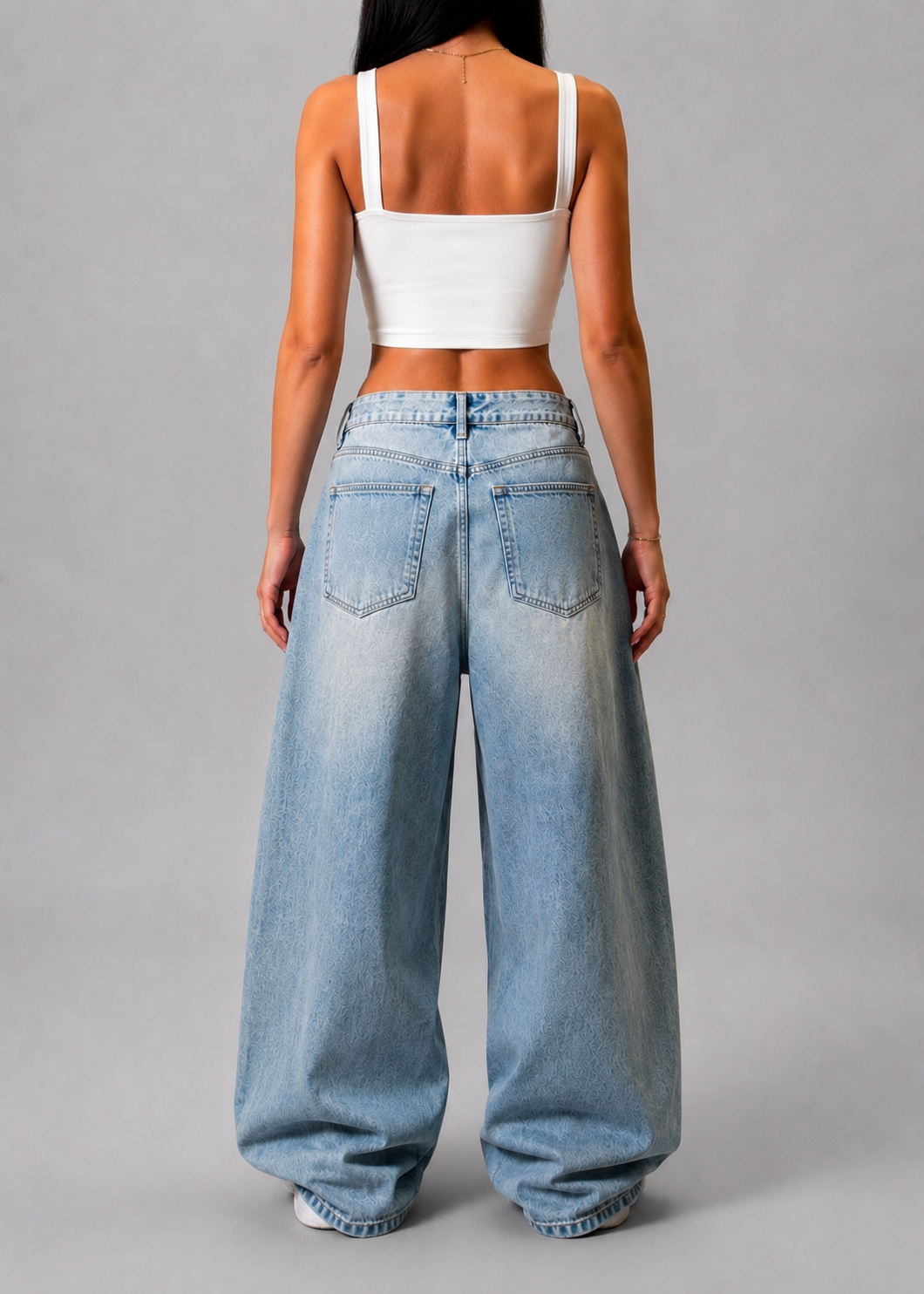 STRADIVARIUS RUCHED CROP TANK