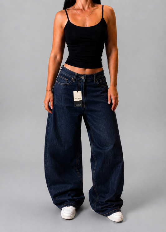 PULL&BEAR WIDE LEG JEANS