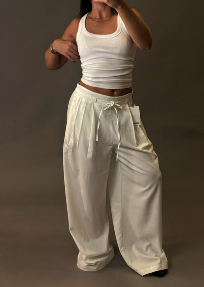 BERSHKA WIDE LEG TROUSERS