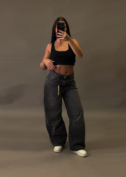 ZARA BAGGY GREY JEANS