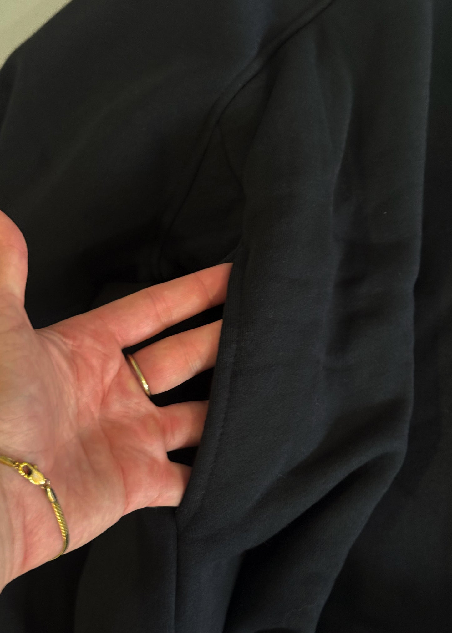 ZARA BLACK BAGGY JACKET