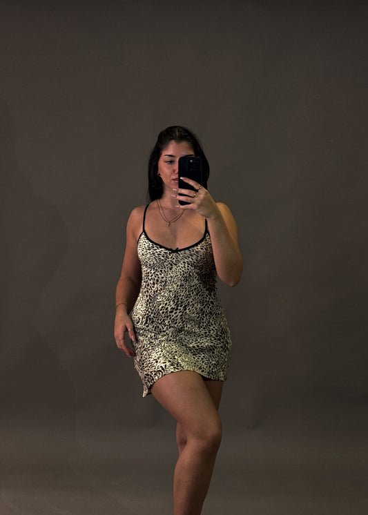 PULL&BEAR LEOPARD PRINT DRESS
