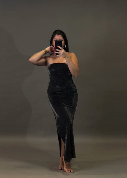 BERSHKA SHINY DRESS