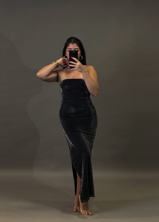 BERSHKA SHINY DRESS
