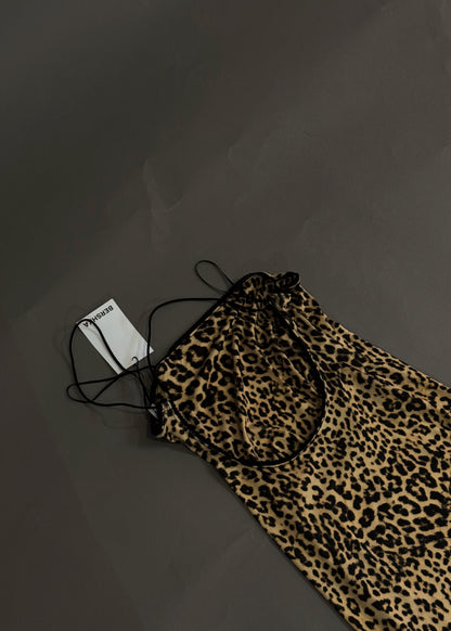 BERSHKA LEOPARD DRESS