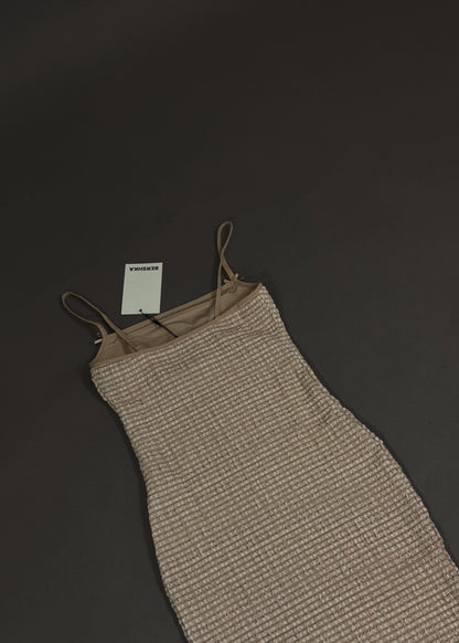 BERSHKA BOW DETAIL DRESS