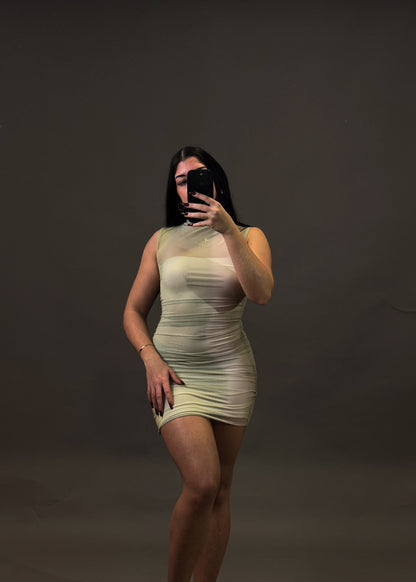 BERSHKA OMBRE MINI DRESS