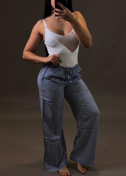 BERSHKA BLUE TROUSERS