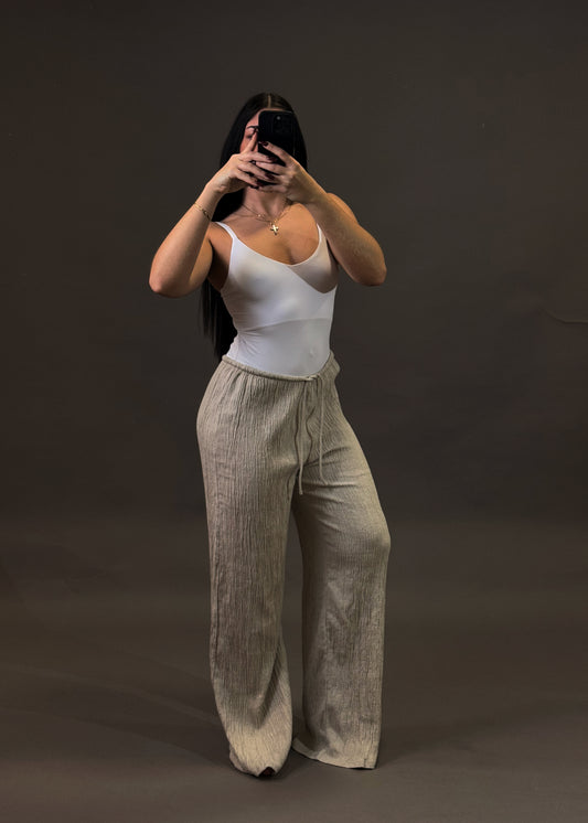 STRADIVARIUS STONE TROUSERS