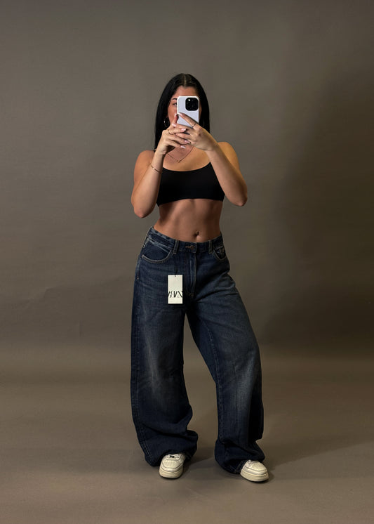 ZARA WIDE LEG JEANS