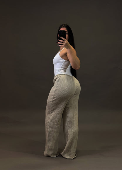 STRADIVARIUS STONE TROUSERS