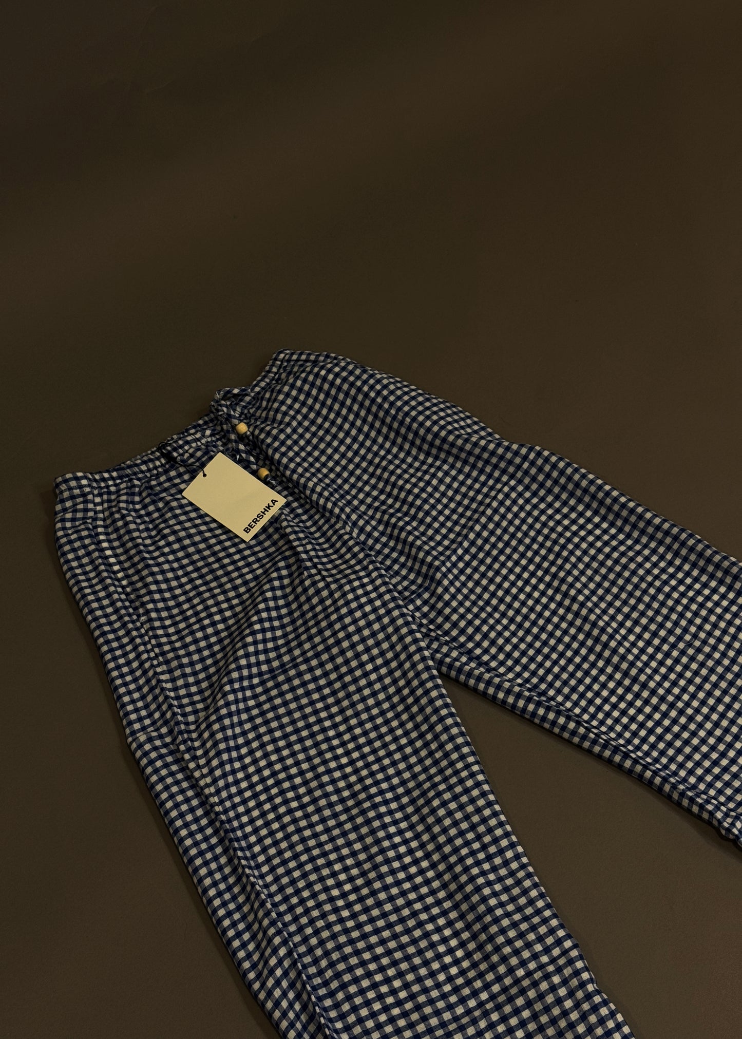 BERSHKA BLUE TROUSERS