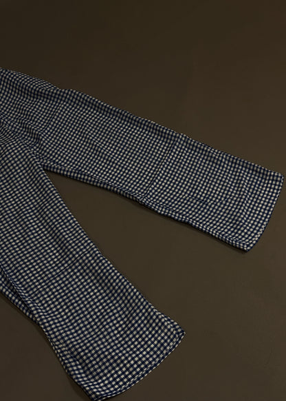 BERSHKA BLUE TROUSERS