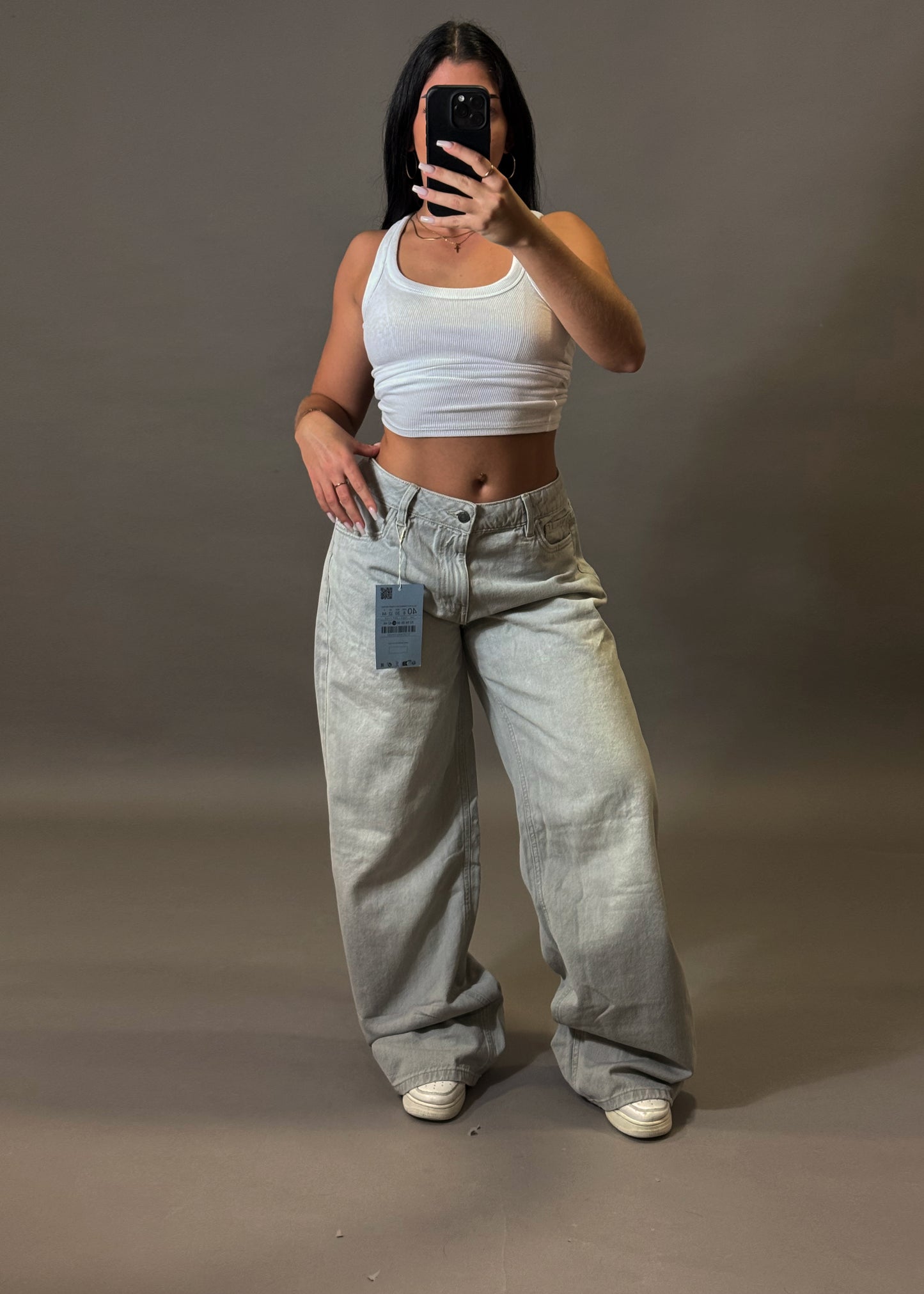 STRADIVARIUS BAGGY LOW WAIST JEANS