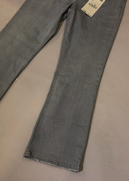 STRADIVARIUS FLARE GREY JEANS