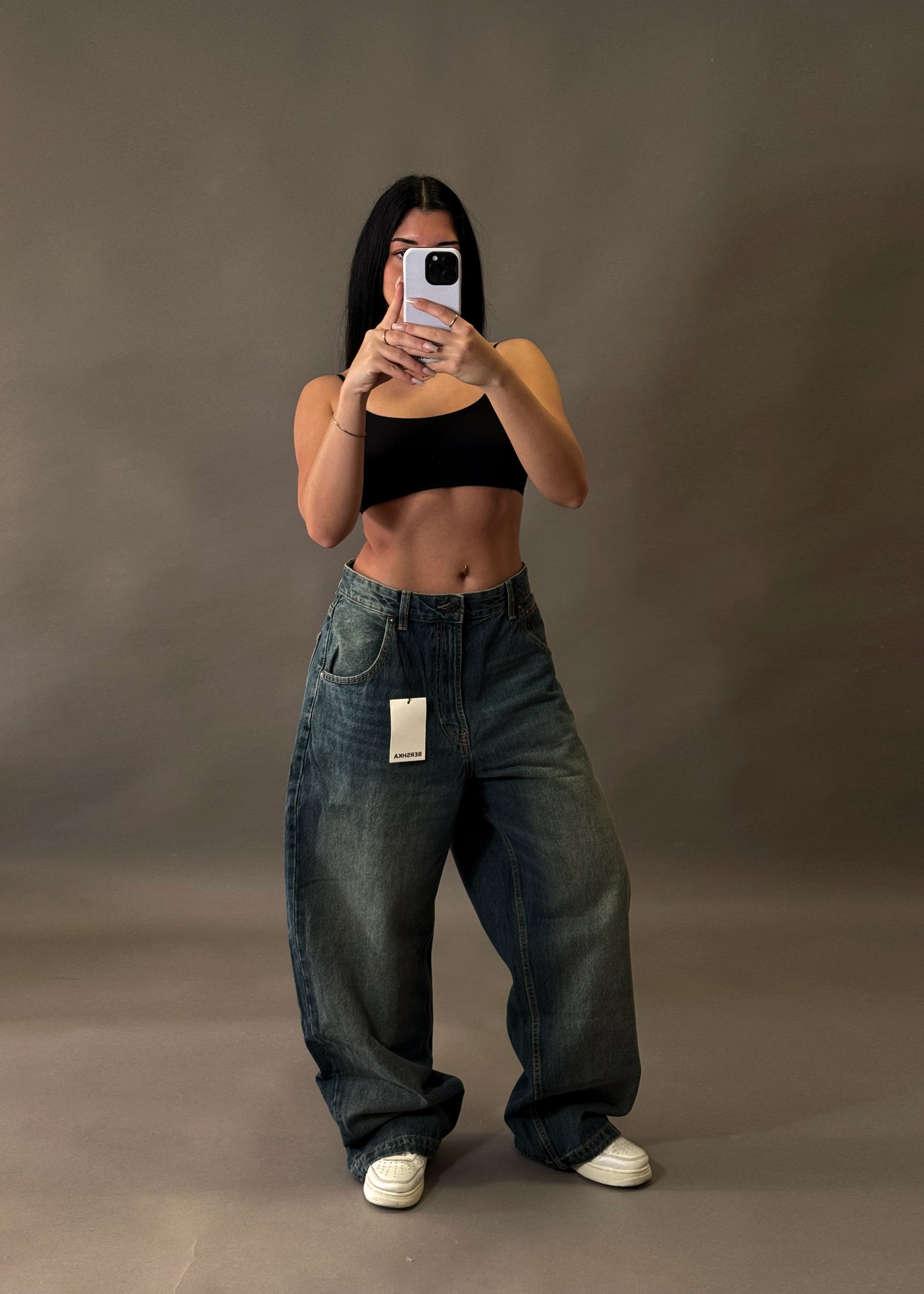 BERSHKA SKATER JEANS
