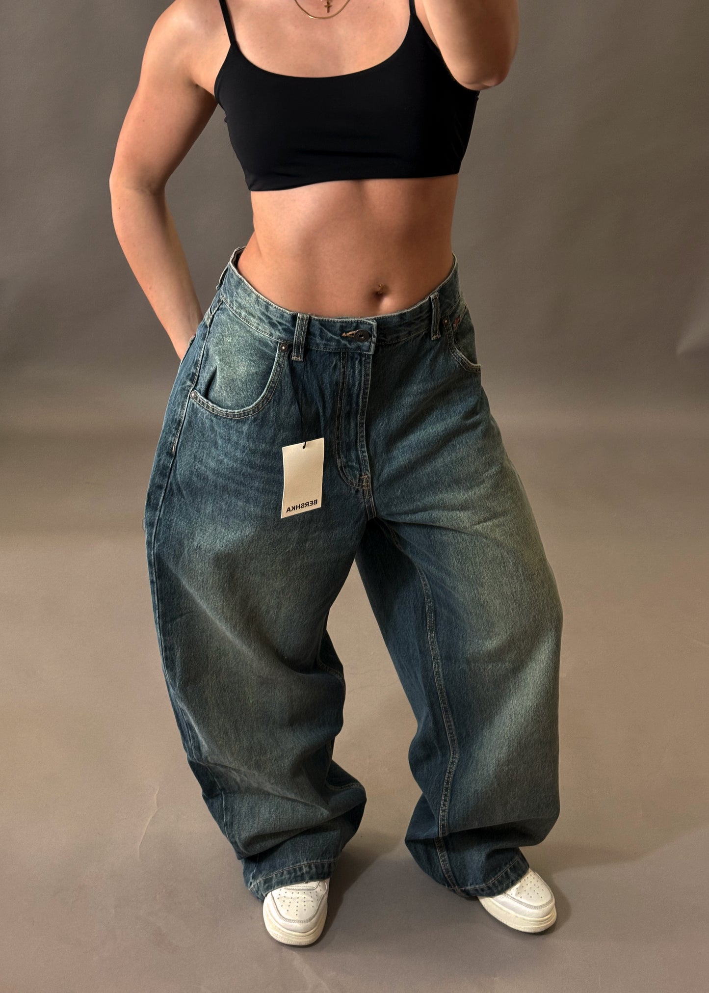 BERSHKA SKATER JEANS