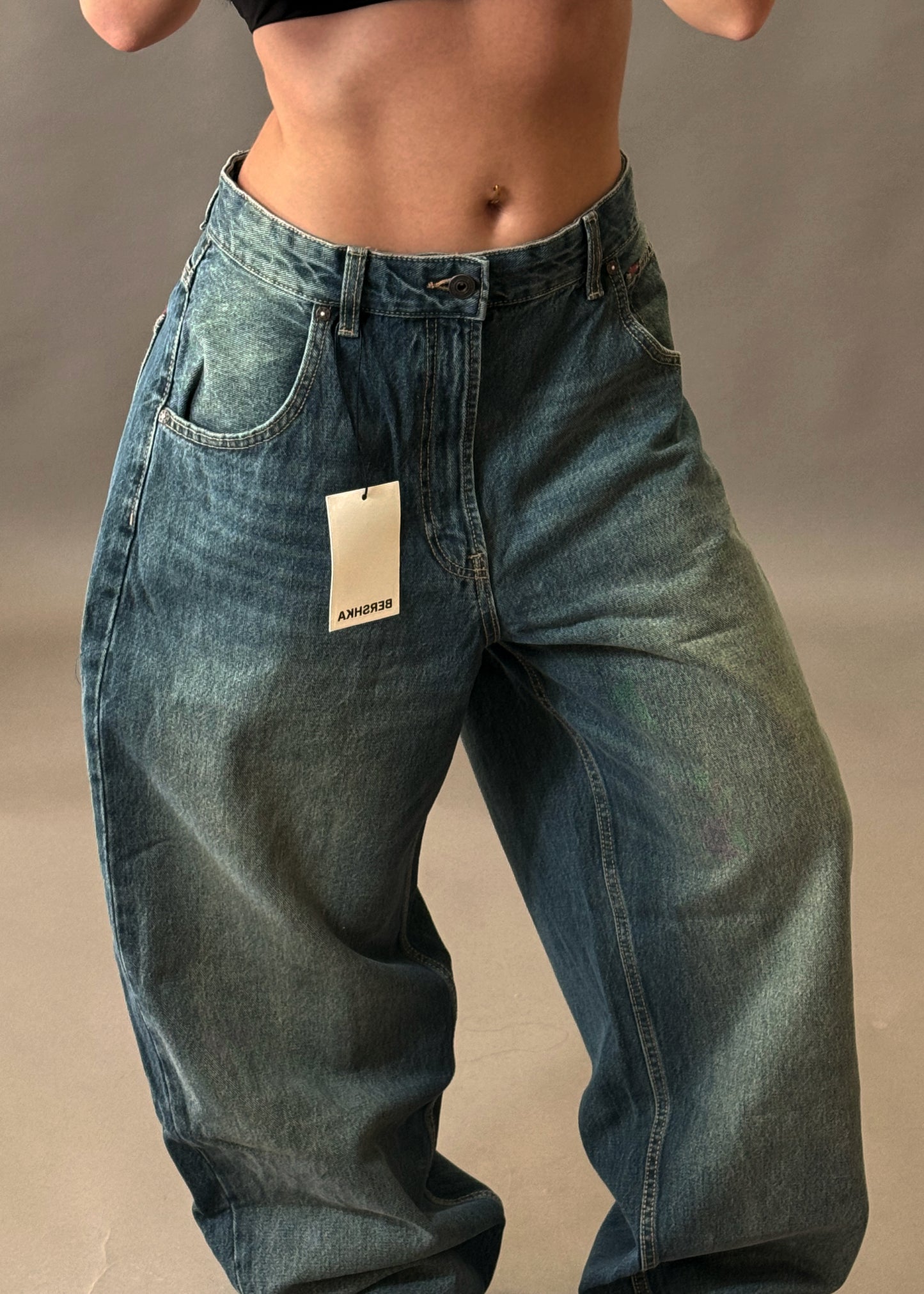 BERSHKA SKATER JEANS