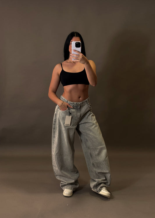 BERSHKA BAGGY BALLOON JEANS