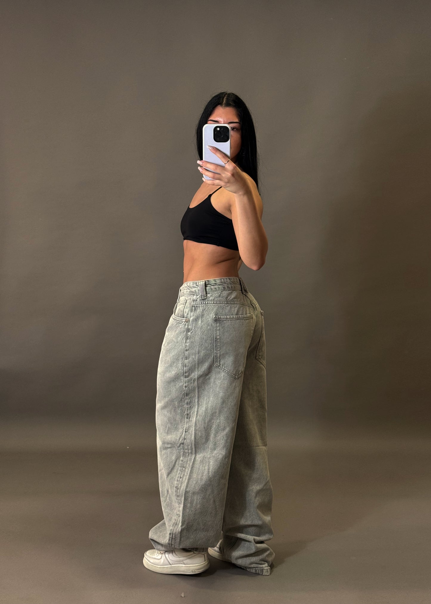 BERSHKA BAGGY BALLOON JEANS