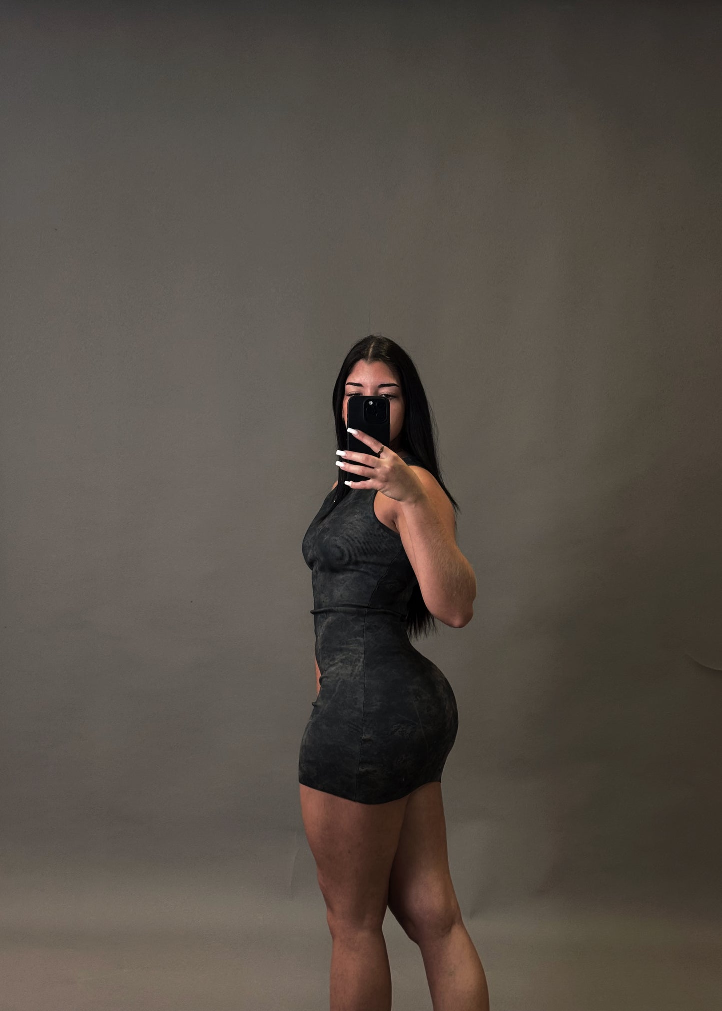 ZARA DARK GREY DRESS