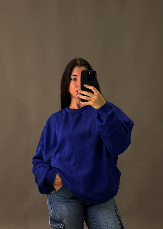 JENNIFER BLUE SWEATSHIRT