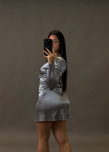 ZARA METALIC DRESS