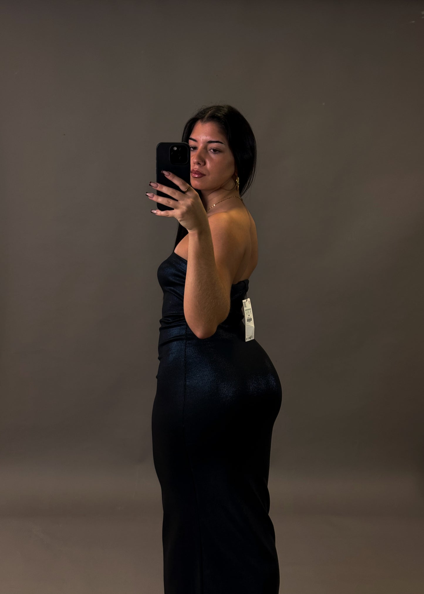 ZARA STRAPLESS DRESS