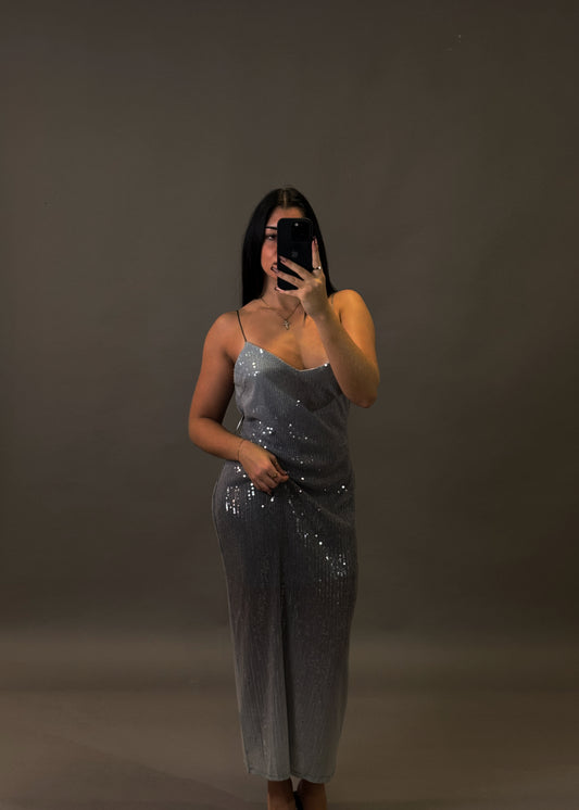 ZARA SEQUINNED DRESS