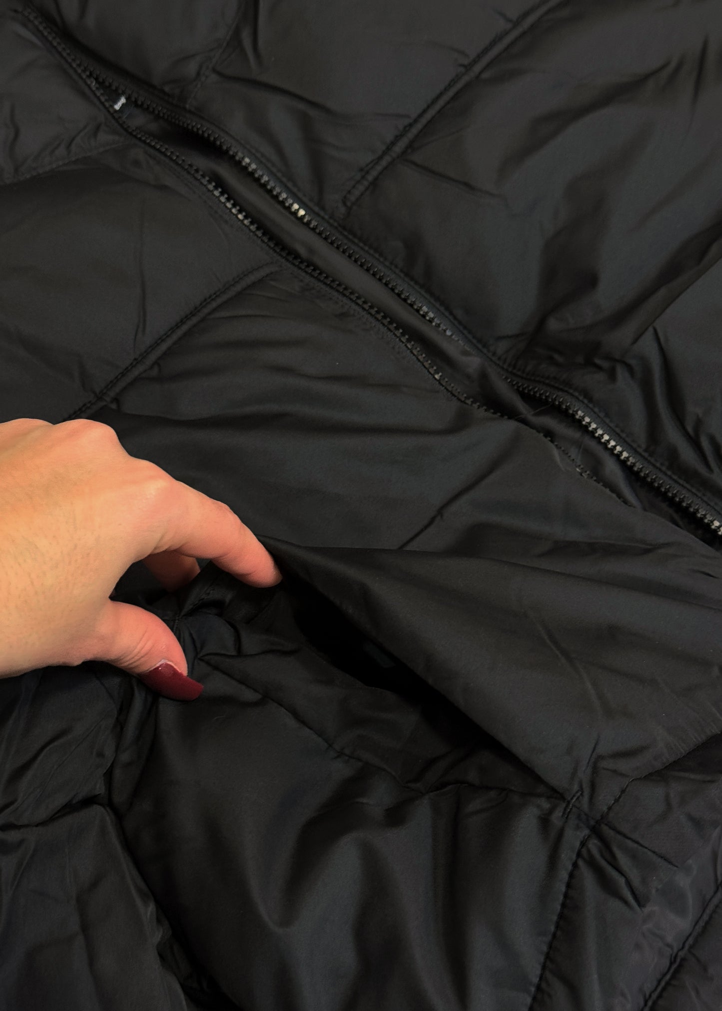 ASOS CROPPED PUFFER JACKET