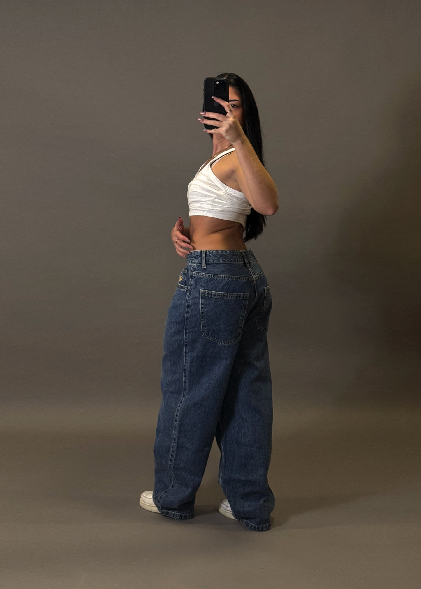 BERSHKA LOOSE BAGGY JEANS