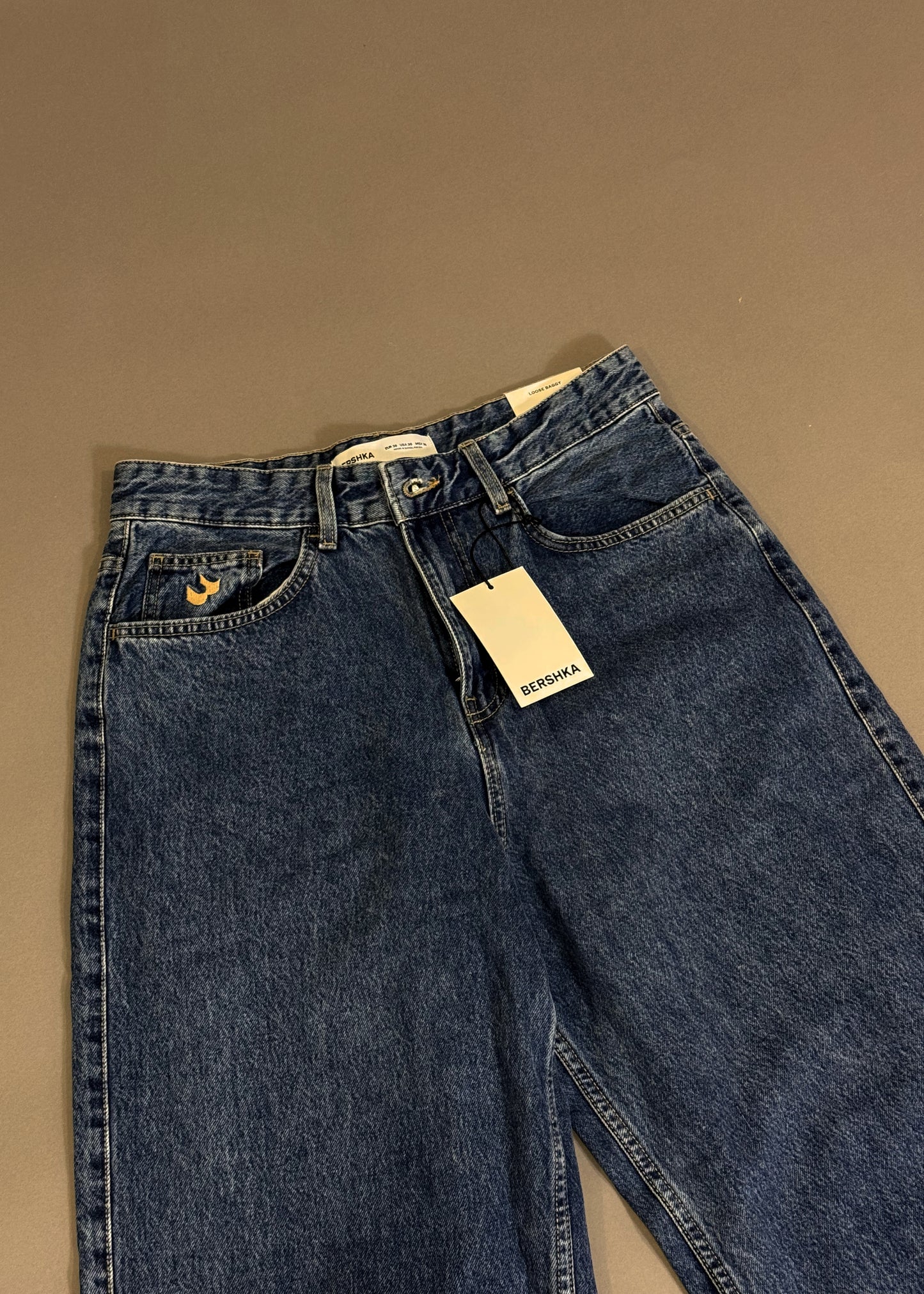 BERSHKA LOOSE BAGGY JEANS