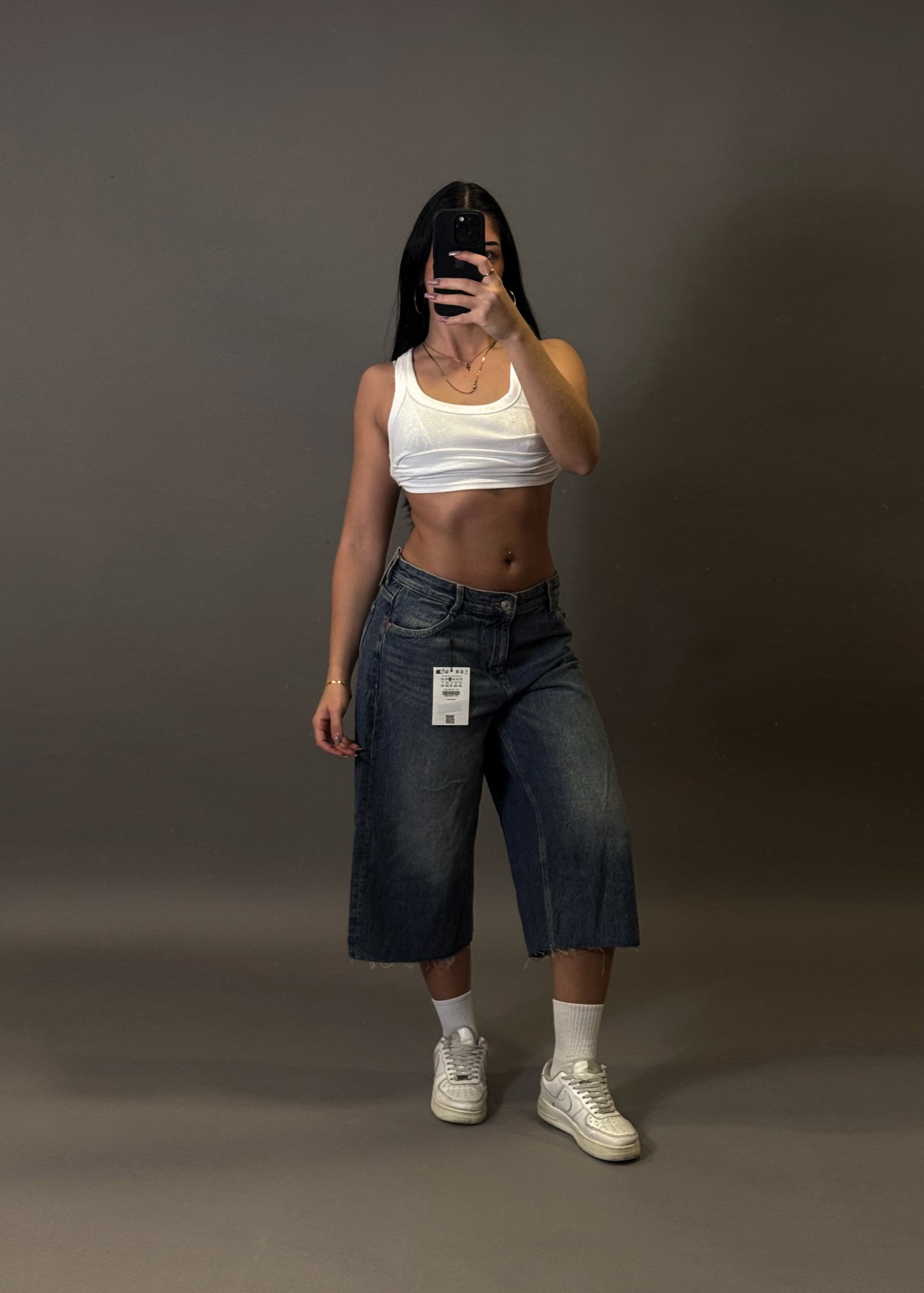 BERSHKA BAGGY JORTS