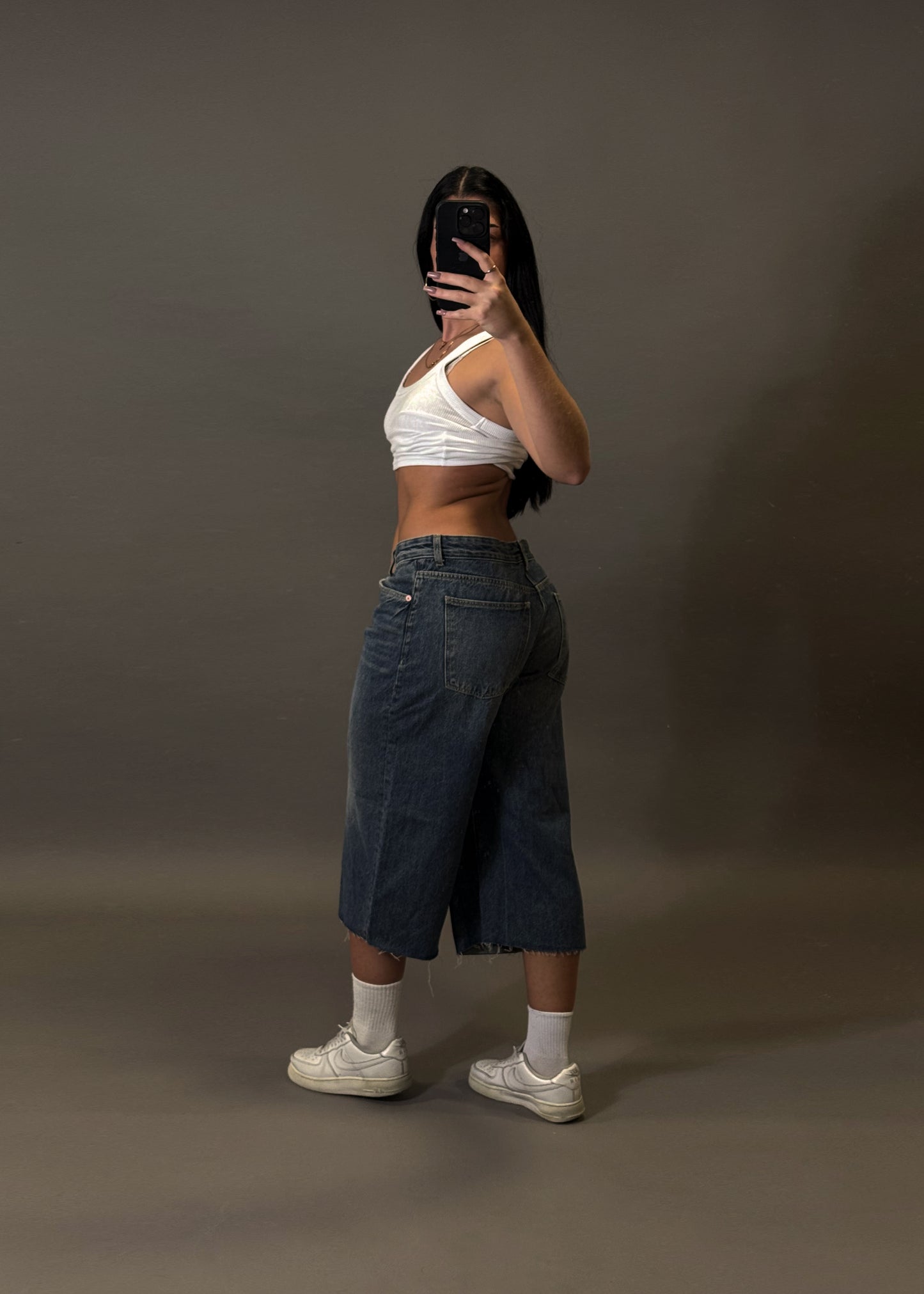 BERSHKA BAGGY JORTS