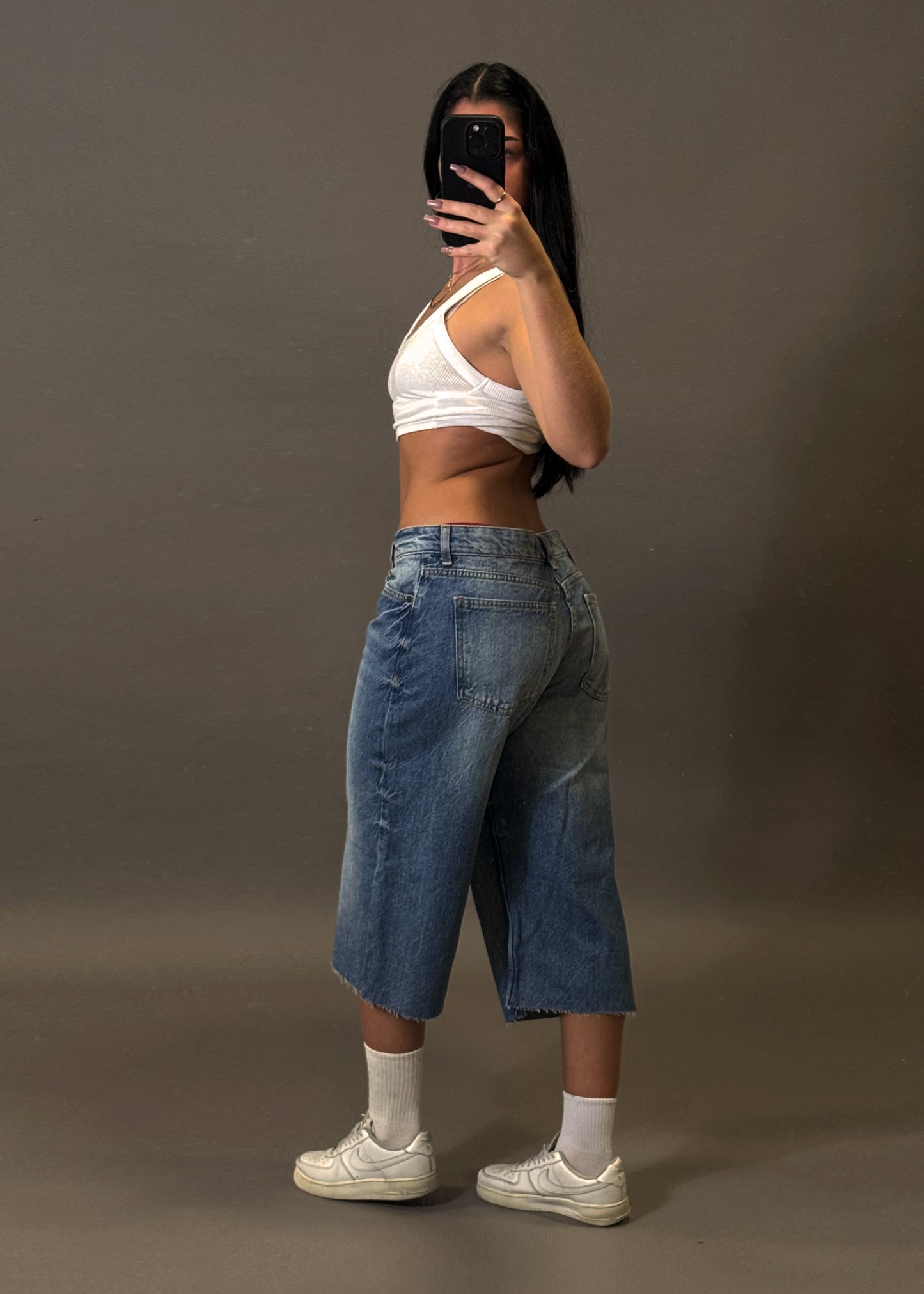 BERSHKA BAGGY JORTS