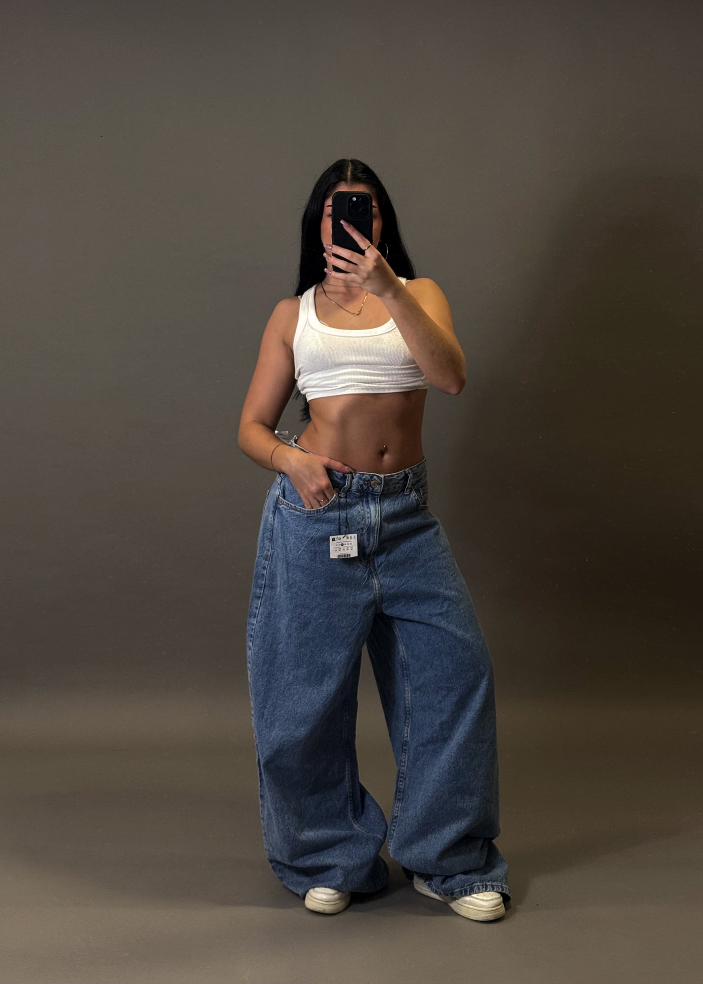 BERSHKA MEGA BAGGY JEANS
