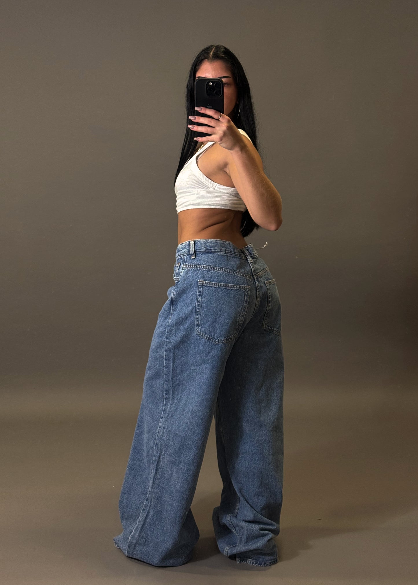 BERSHKA MEGA BAGGY JEANS