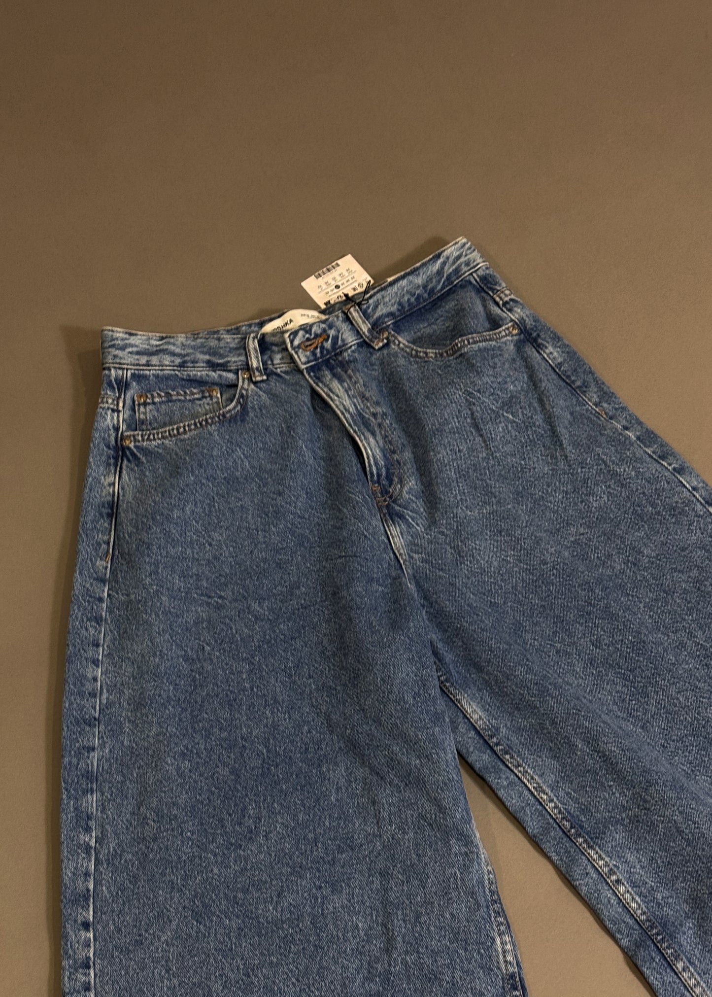 BERSHKA MEGA BAGGY JEANS