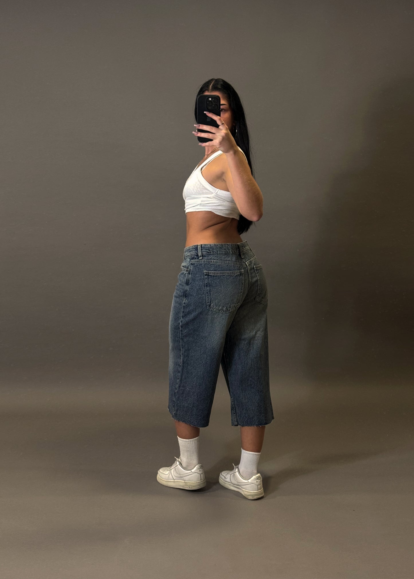 BERSHKA BAGGY JORTS