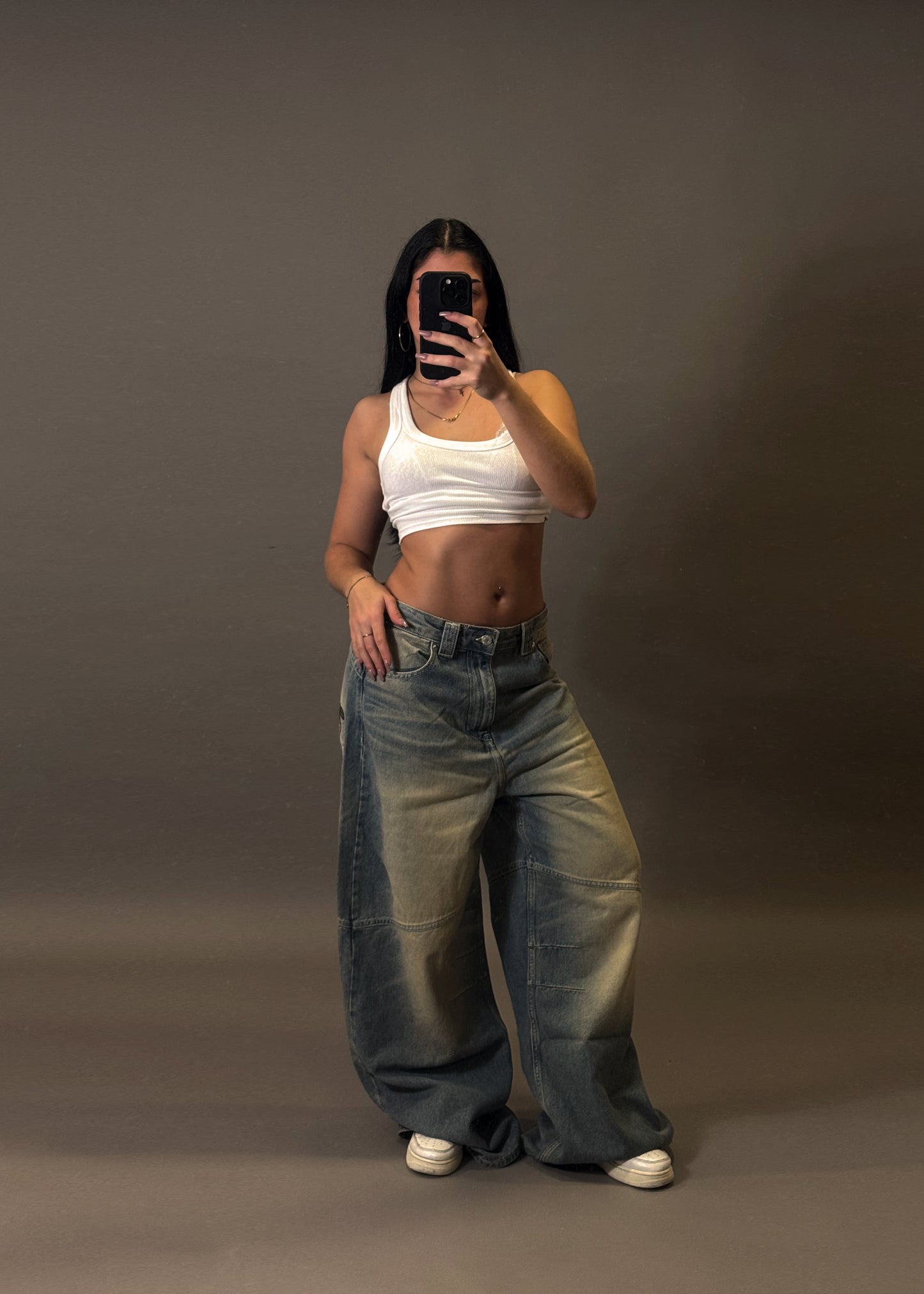 BERSHKA MEGA BAGGY JEANS