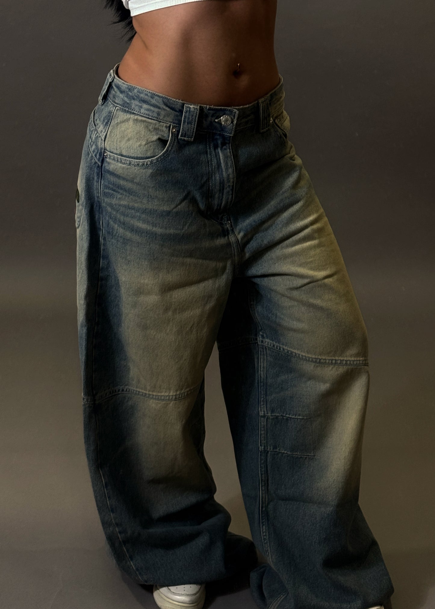 BERSHKA MEGA BAGGY JEANS
