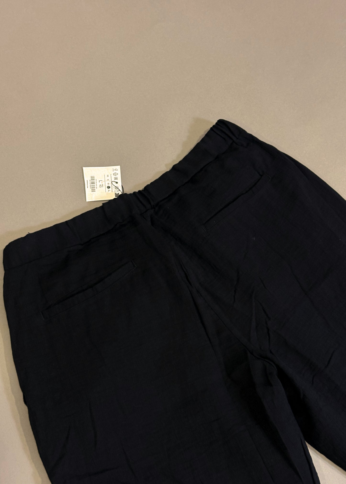 BERSHKA WIDE LEG TROUSERS